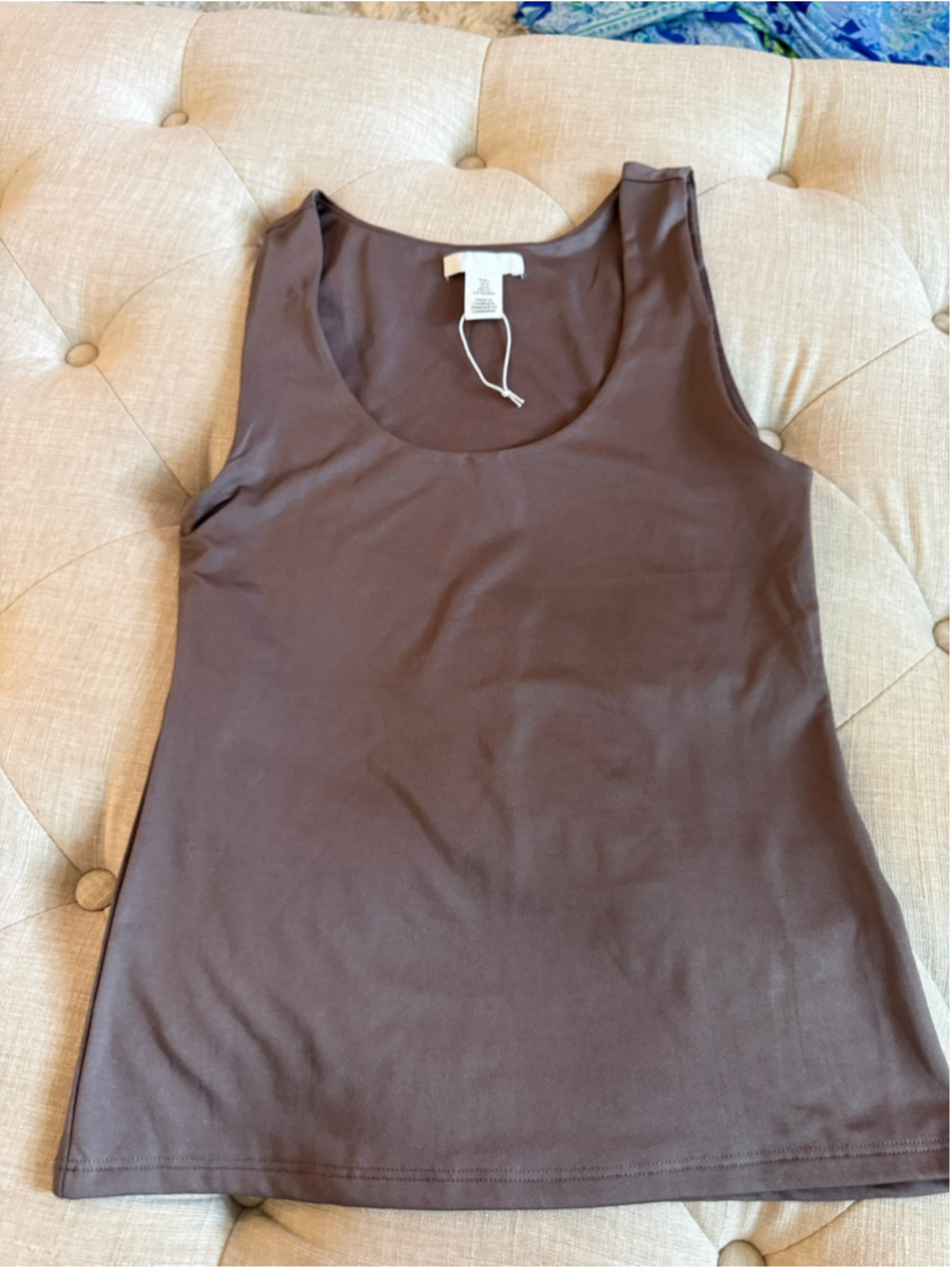 Women's H&M Brown Tank Top S